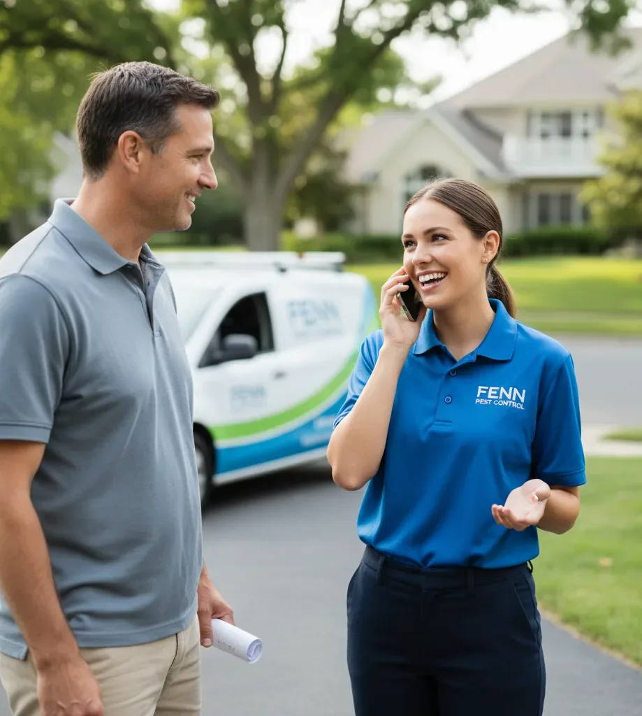 Fenn Pest Control customer support in Heltonville